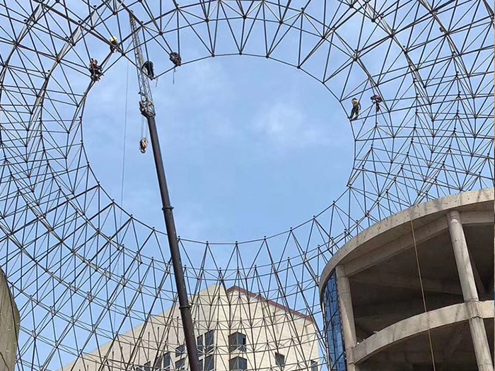 东丽网架螺栓球加工流程